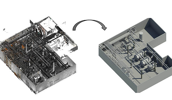 Scan to BIM Services (Point Cloud)